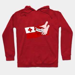 Tonga Rugby Flag Hoodie